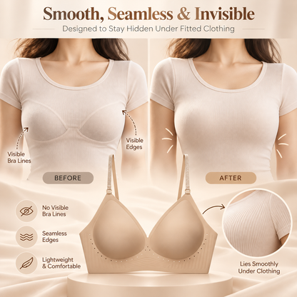 💞Deep V Low Back Backless Bra for A/B/C Cup - Seamless Invisible Bra